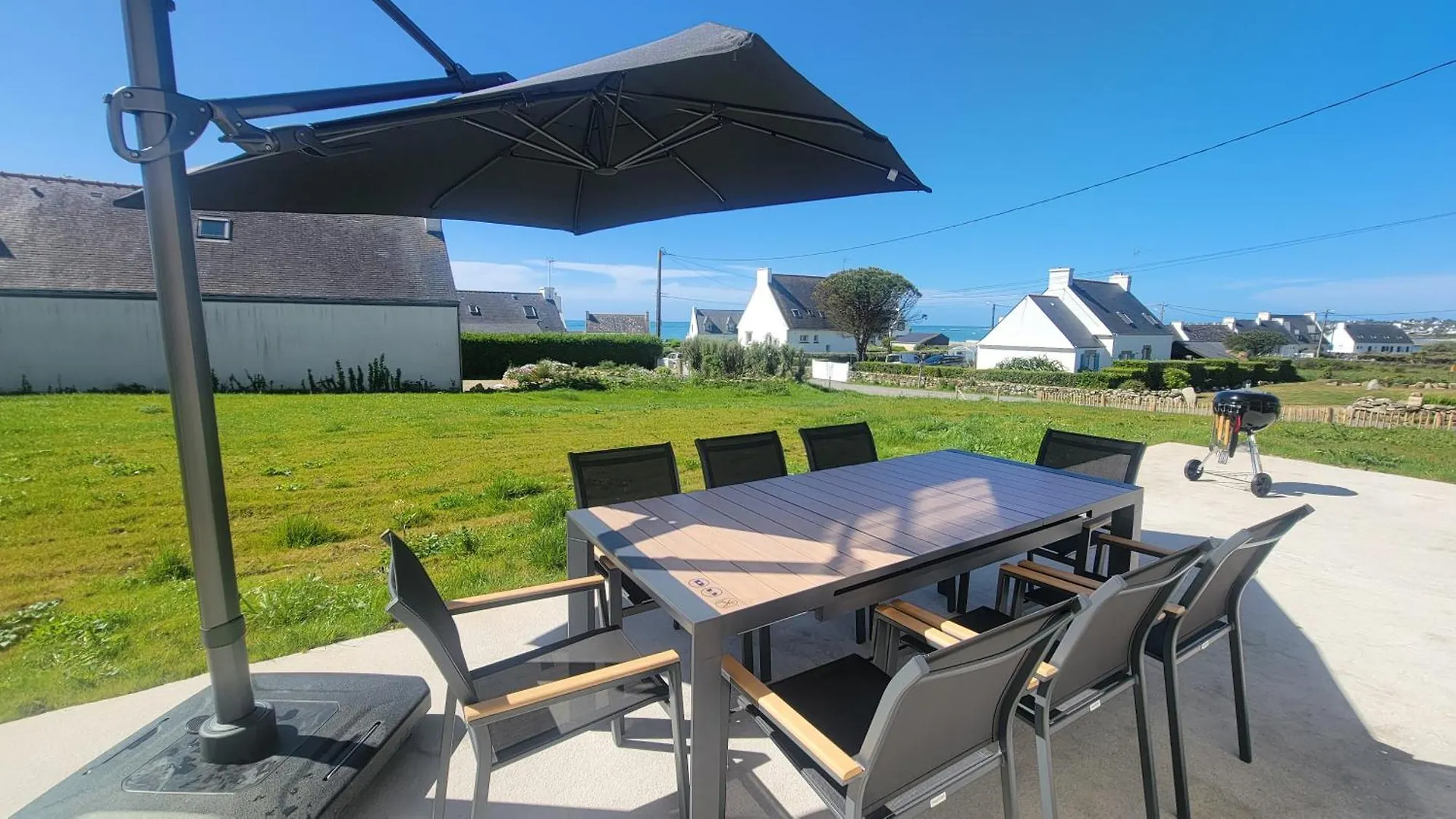 Maison Vue Mer Pres Avec Spa Pres Des Plages Plouhinec  Fransa