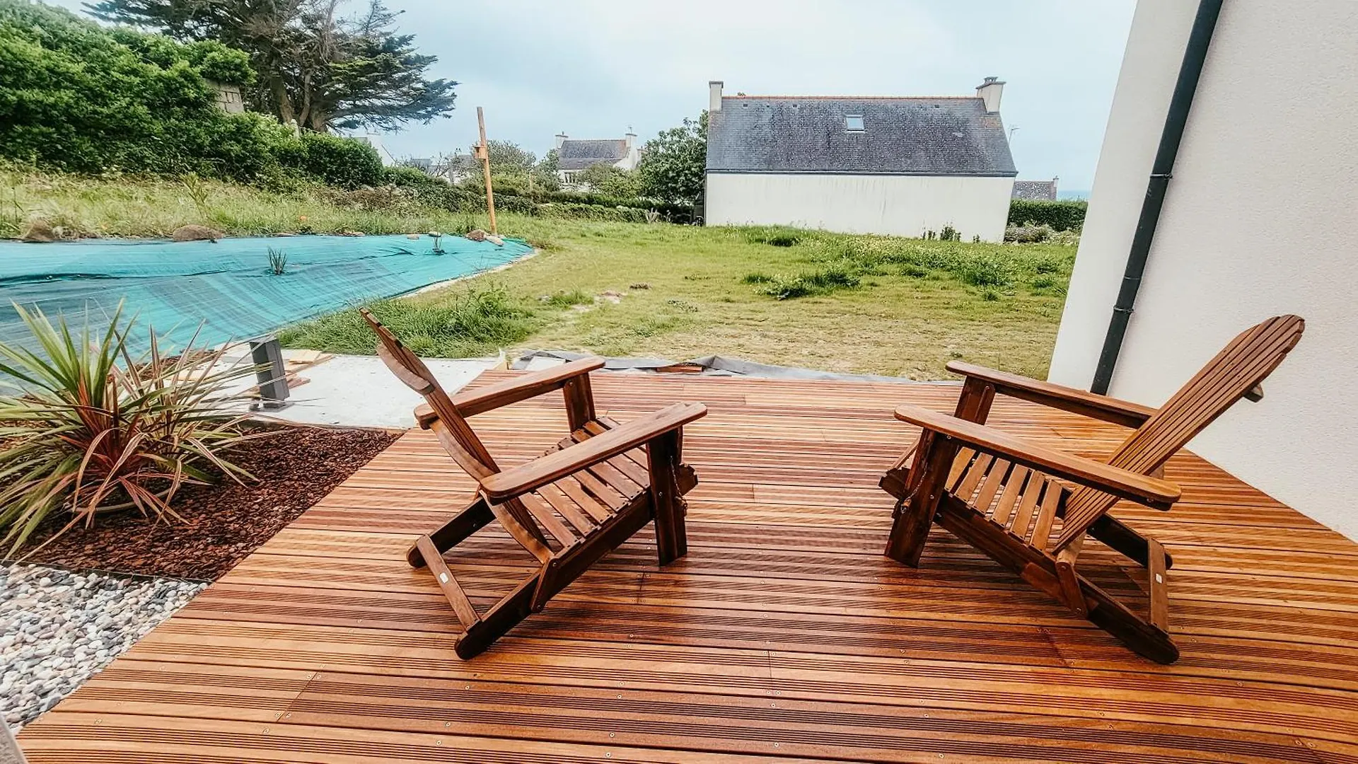 Maison Vue Mer Pres Avec Spa Pres Des Plages Plouhinec  Villa Plouhinec (Finistere)